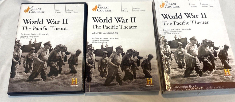 Great Courses World War II Pacific Theater 4 Discs & Guidebook Transcript